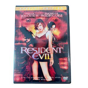 Resident Evil 2002 Movie Special Edition DVD Milla Jovovich Michelle Rodriguez